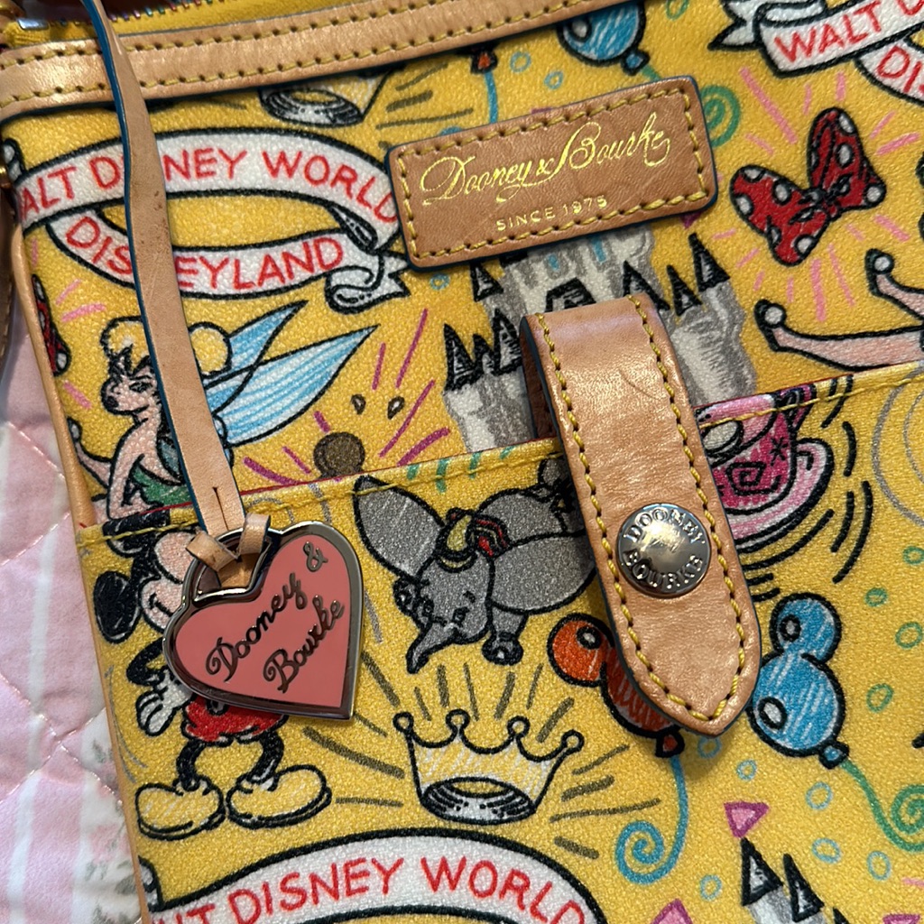 Dooney & Bourke Authentic Disneyworld Crossbody Purse